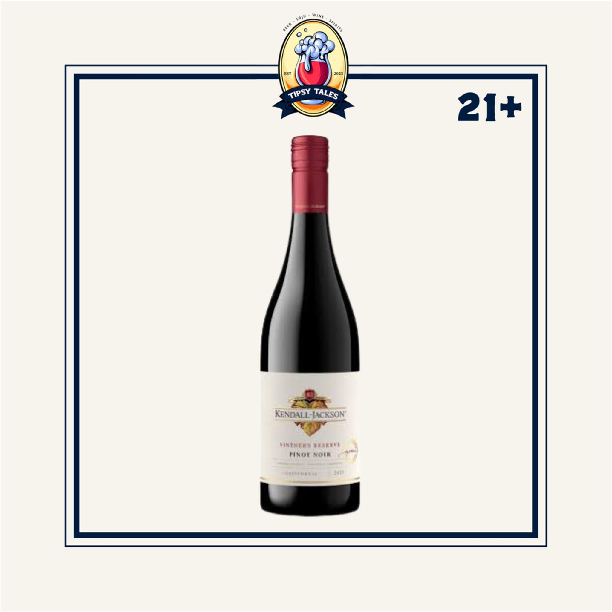 Kendall Jackson Vintners Reserve Pinot Noir 750ml 1