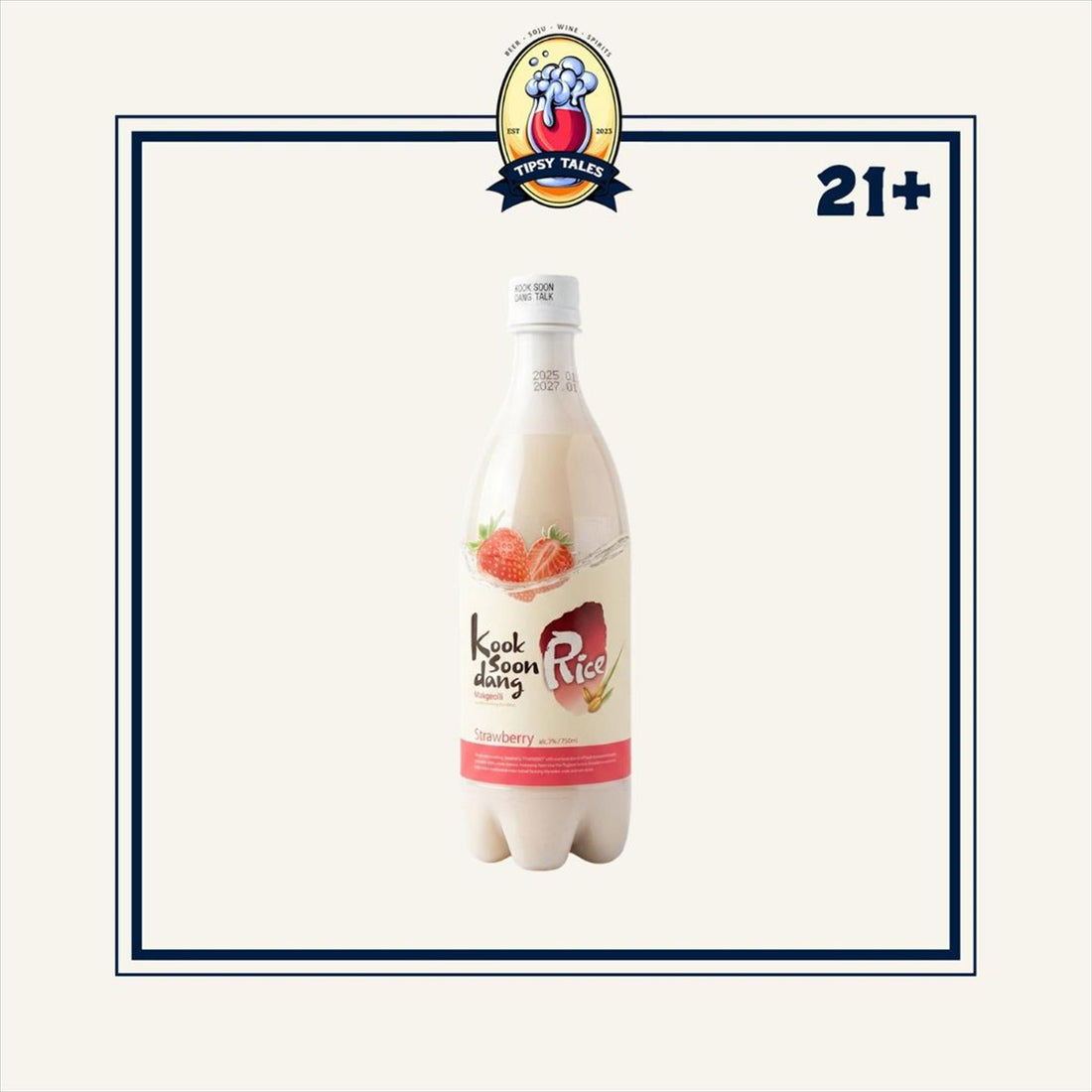 Kook Soon Dang Makgeolli Strawberry 750ml 1