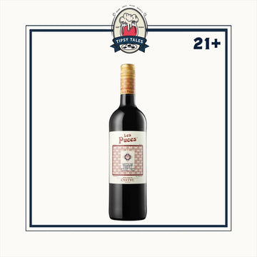 Les Puces Vin de France Medium Sweet Red Wine 750ml 1