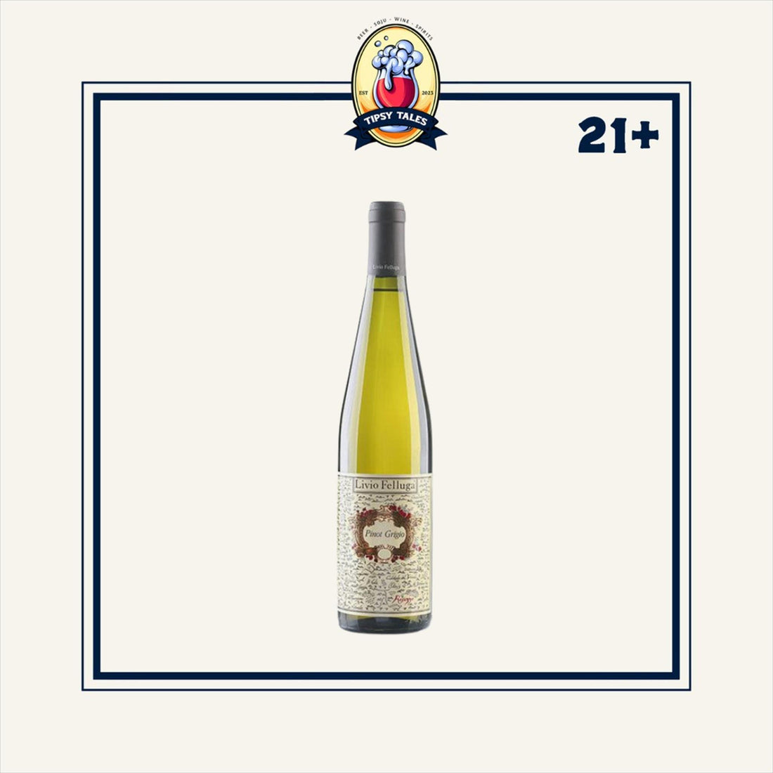 Livio Felluga Pinot Grigio the classic Friuli variety 2022 750ml 1