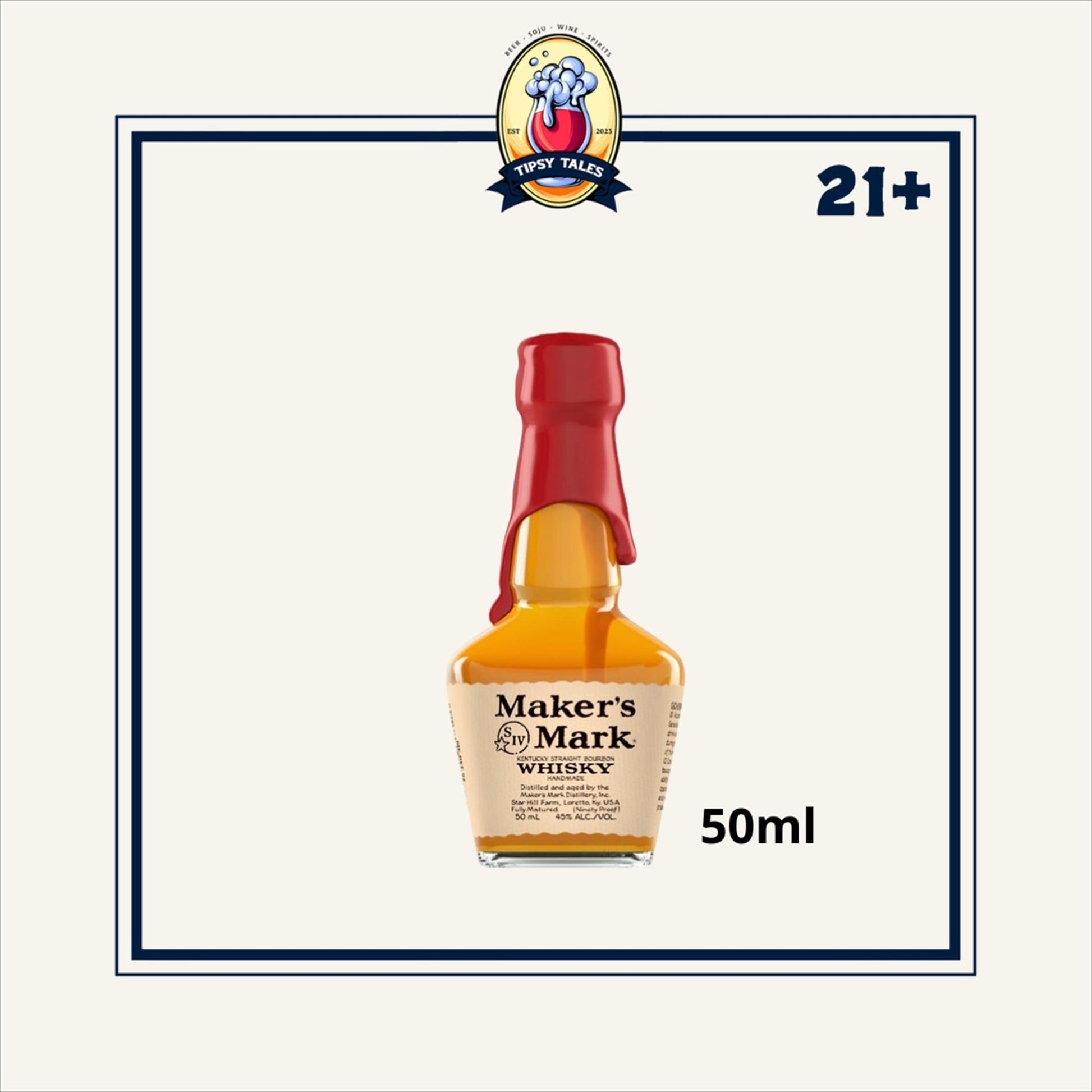 Maker's Mark Bourbon Whiskey 50ml 1