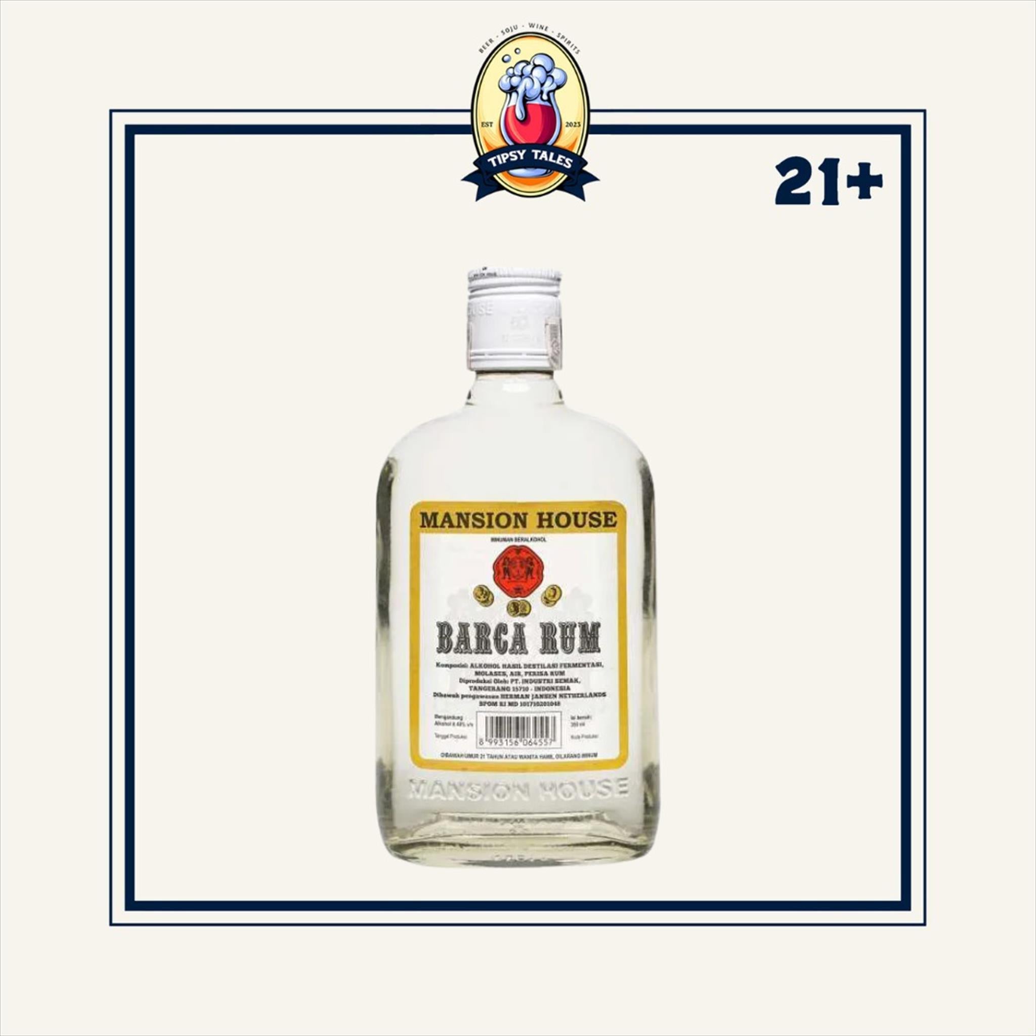 Mansion House Barca Rum 350ml 1