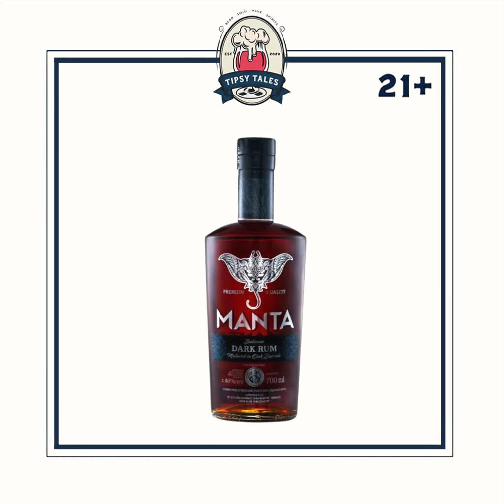 Manta Dark Rum 700ml 1