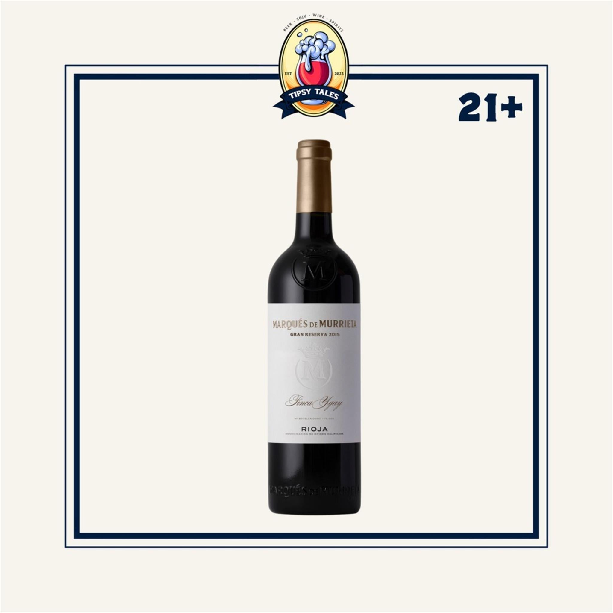 Marques De Murrieta Gran Reserve 2015 750ml 1