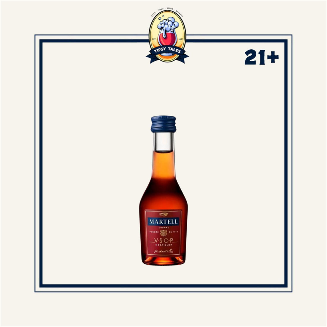 Martell VSOP Red Barrel Mini 50ml 1