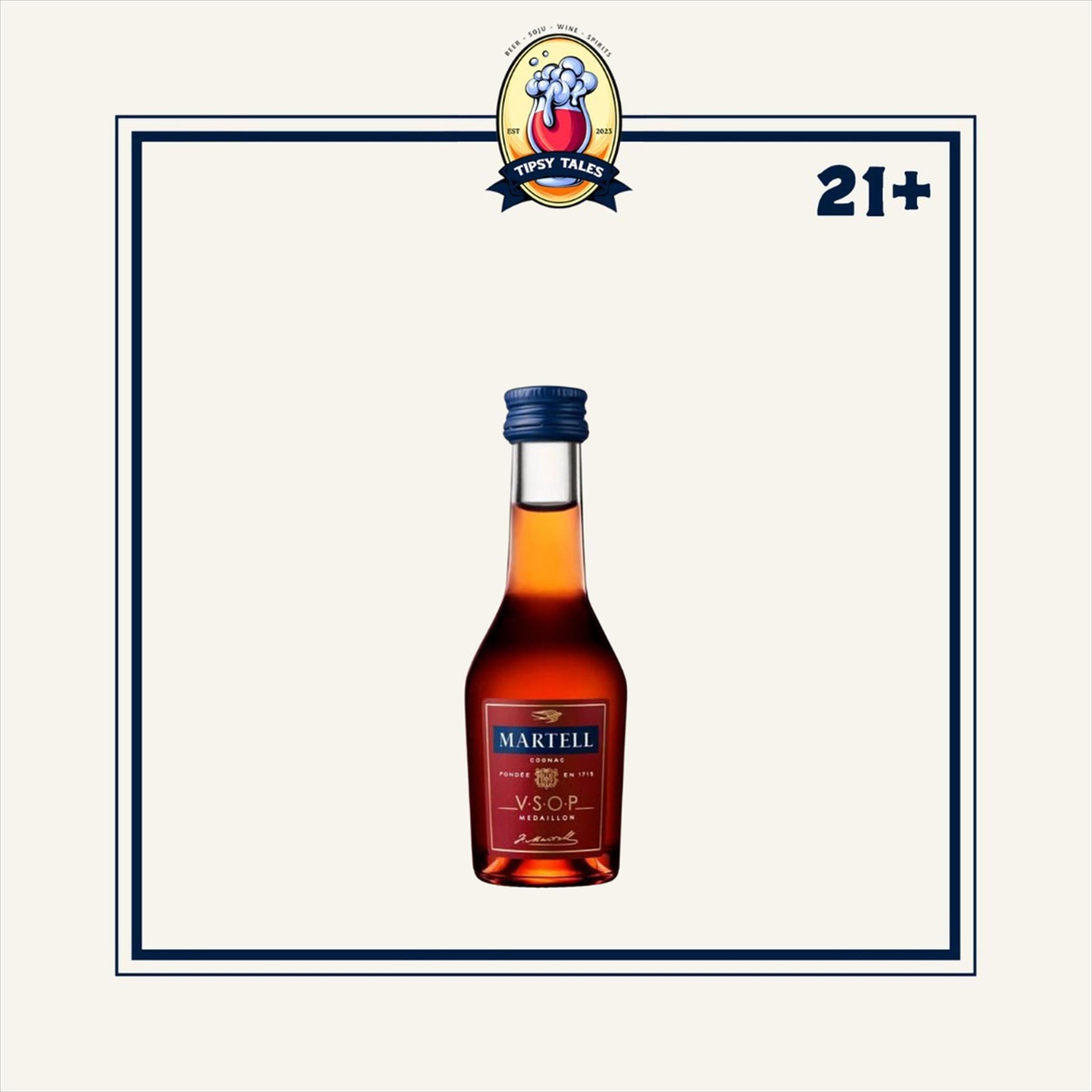 Martell VSOP Red Barrel Mini 50ml 1