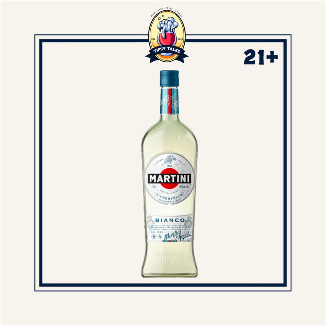 Martini Bianco Vermouth 1000ml 1
