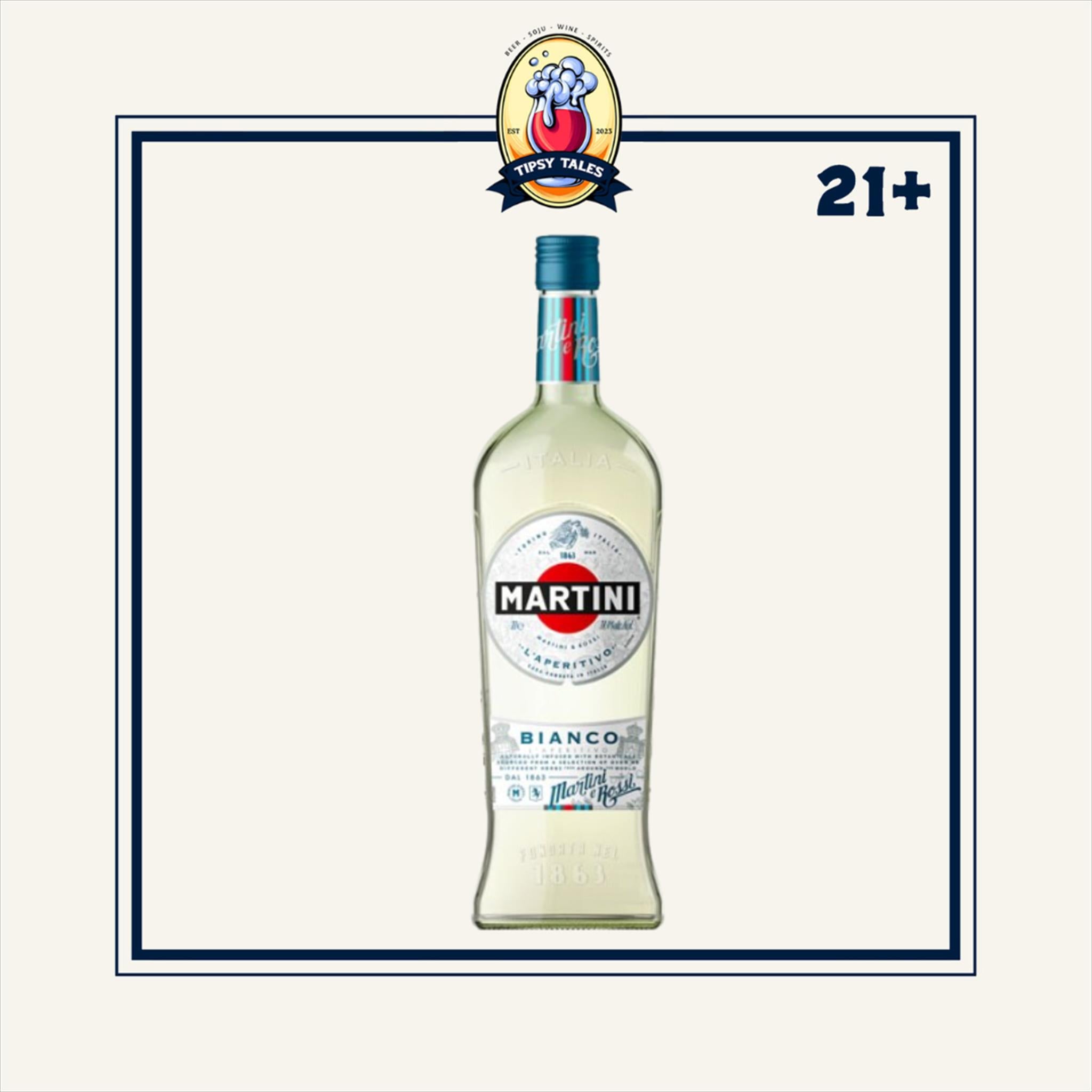Martini Bianco Vermouth 1000ml 1