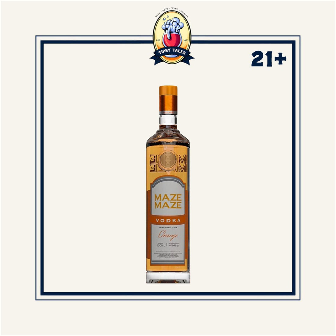 Maze Maze Orange Vodka 700ml 1
