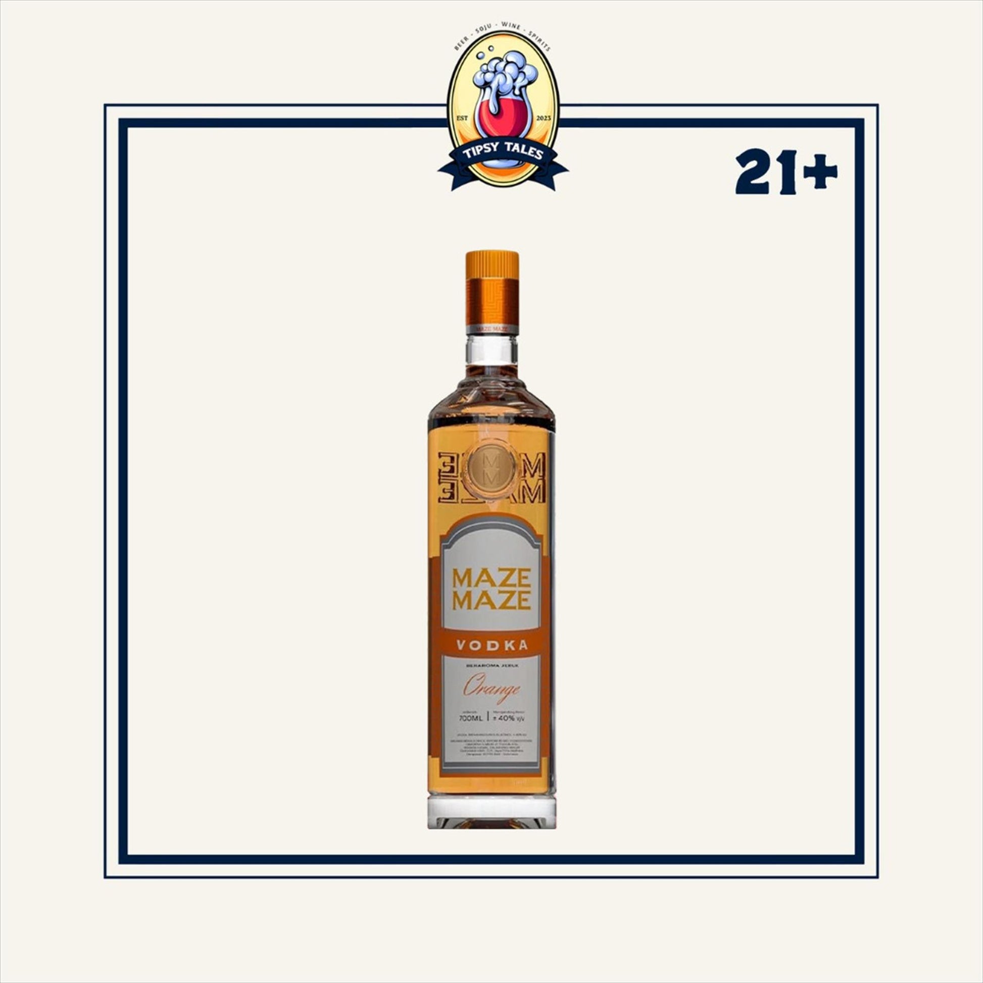 Maze Maze Orange Vodka 700ml 1