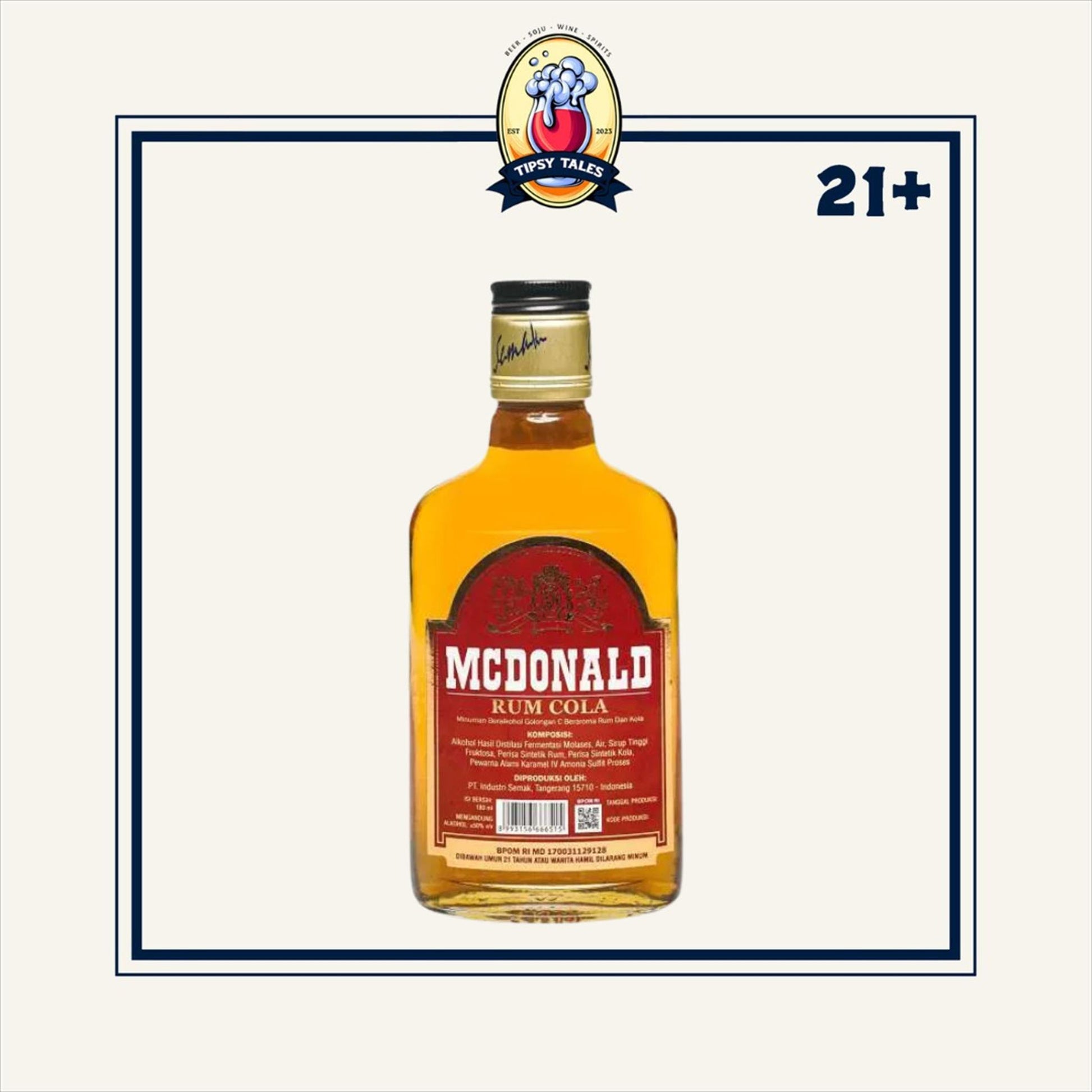 Mc Donald Rum Cola 180ml 1