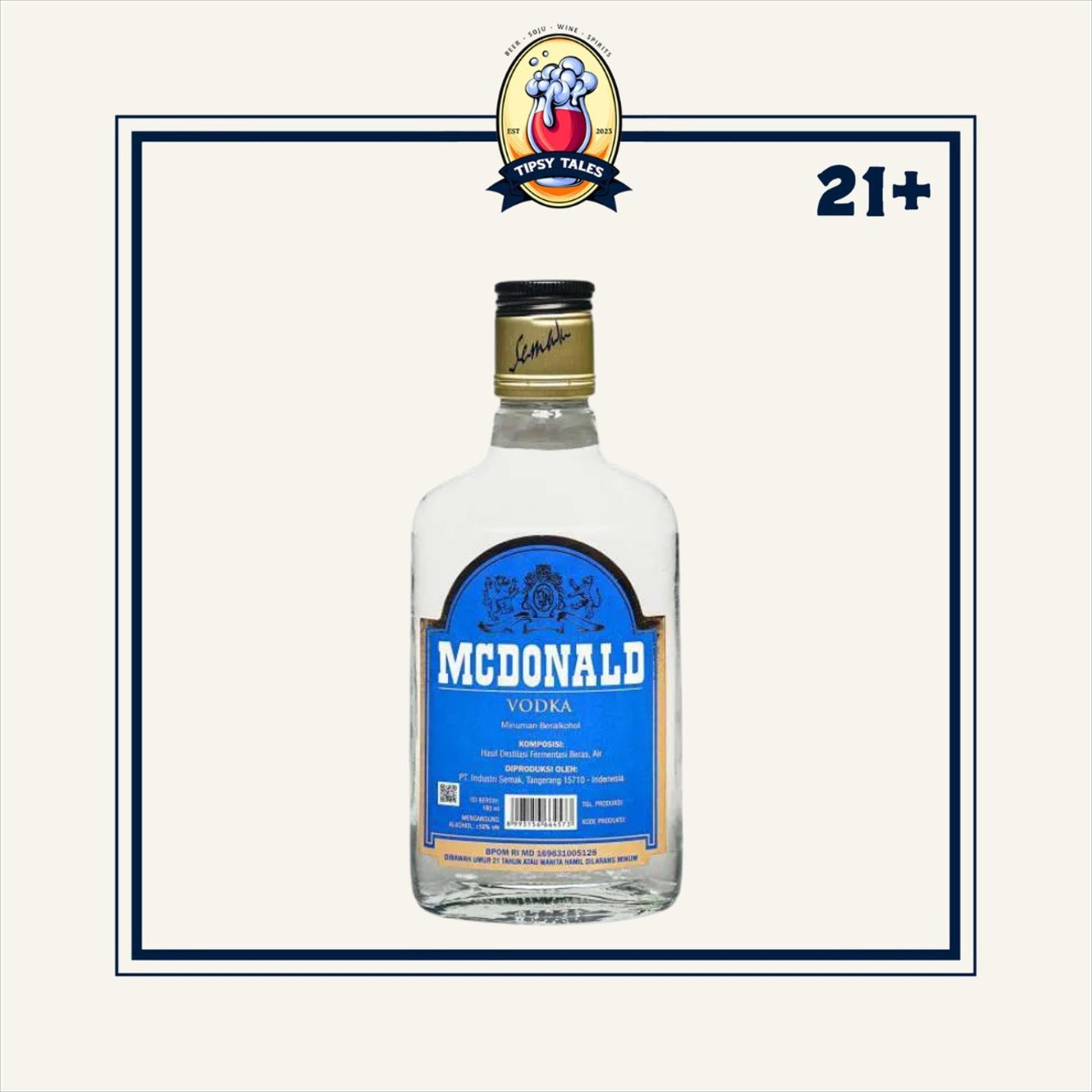 Mc Donald Vodka 180ml 1