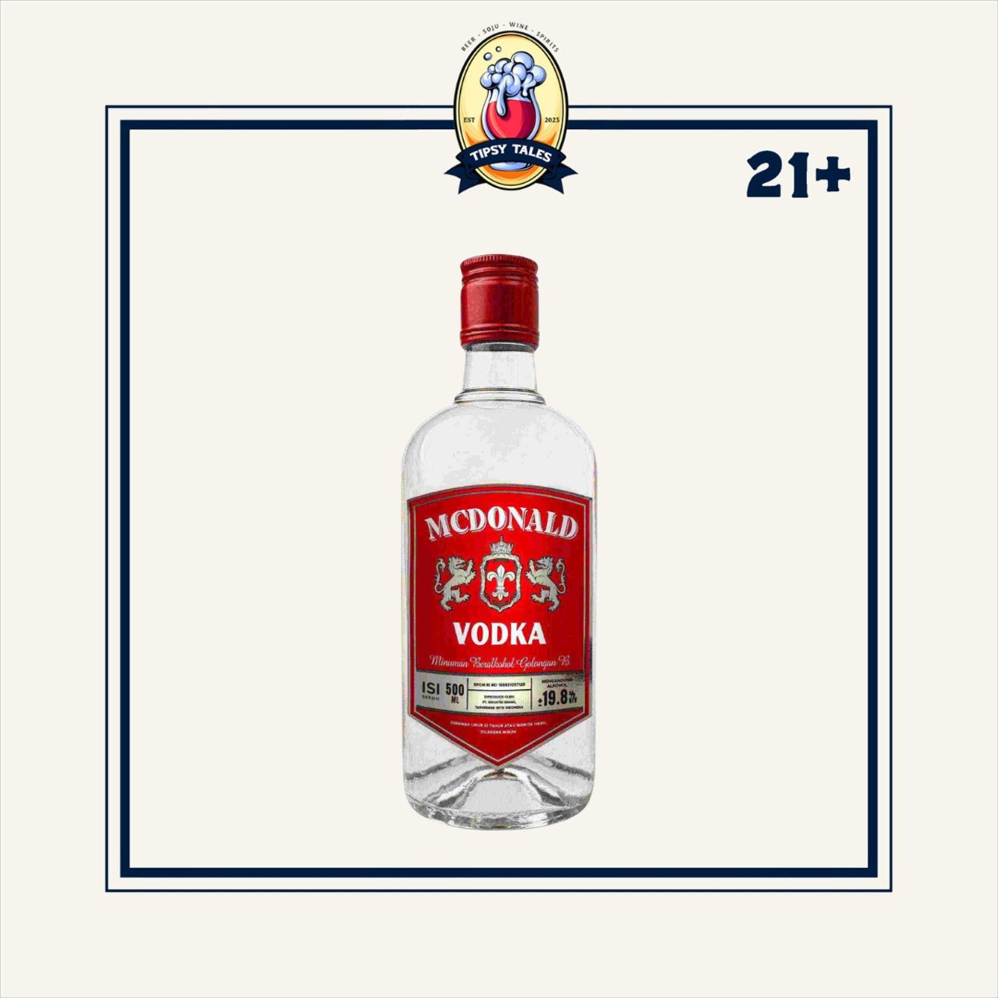 Mc Donald Vodka 500ml 1