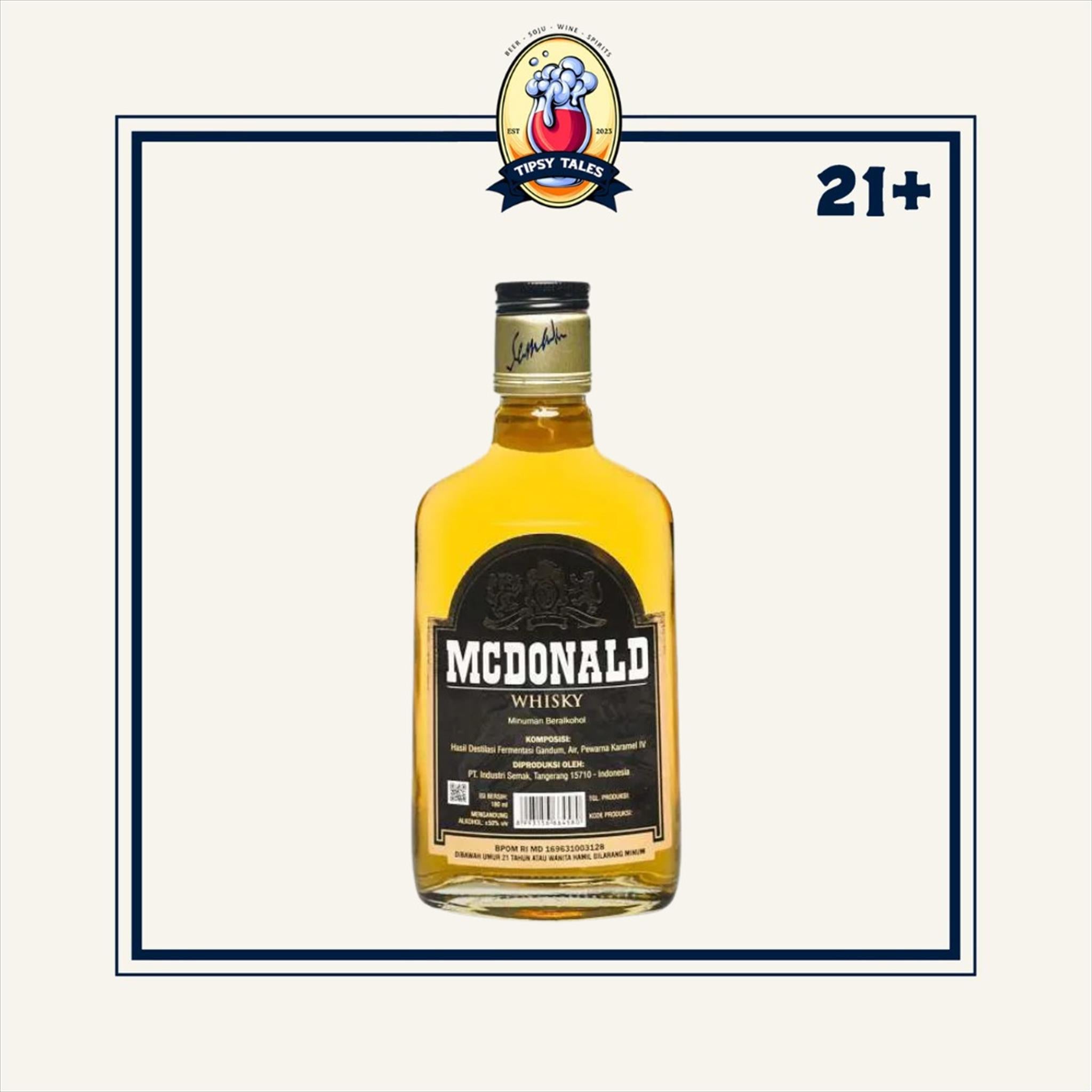 Mc Donald Whisky 180ml 1