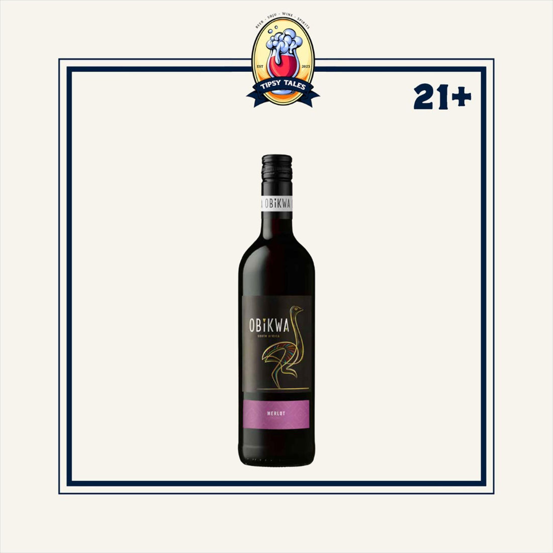 Obikwa Merlot 750ml 1
