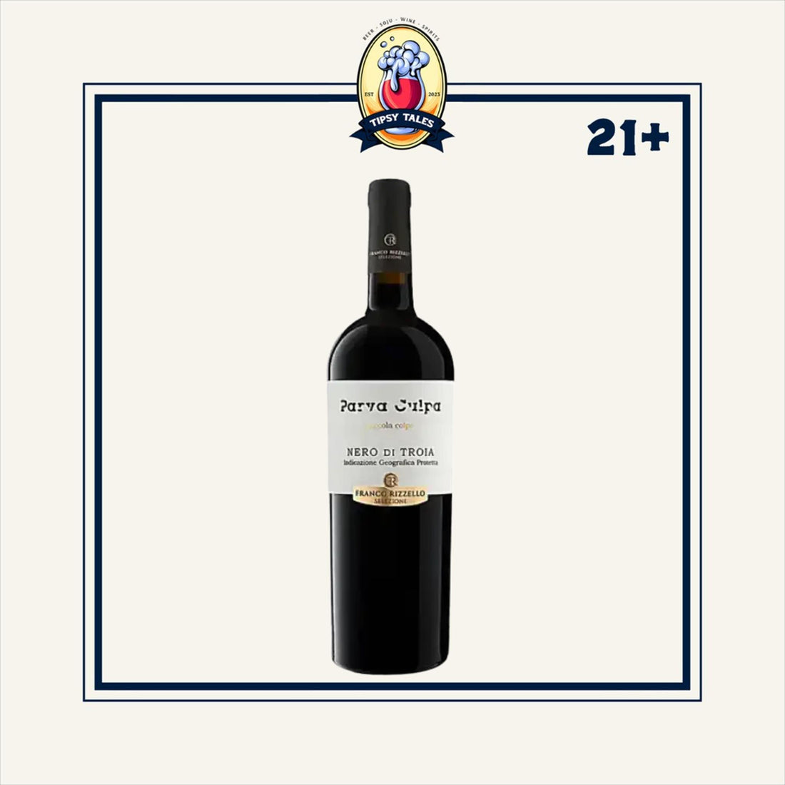 Parva Culpa Nero di Troia Puglia IGP 750ml 1