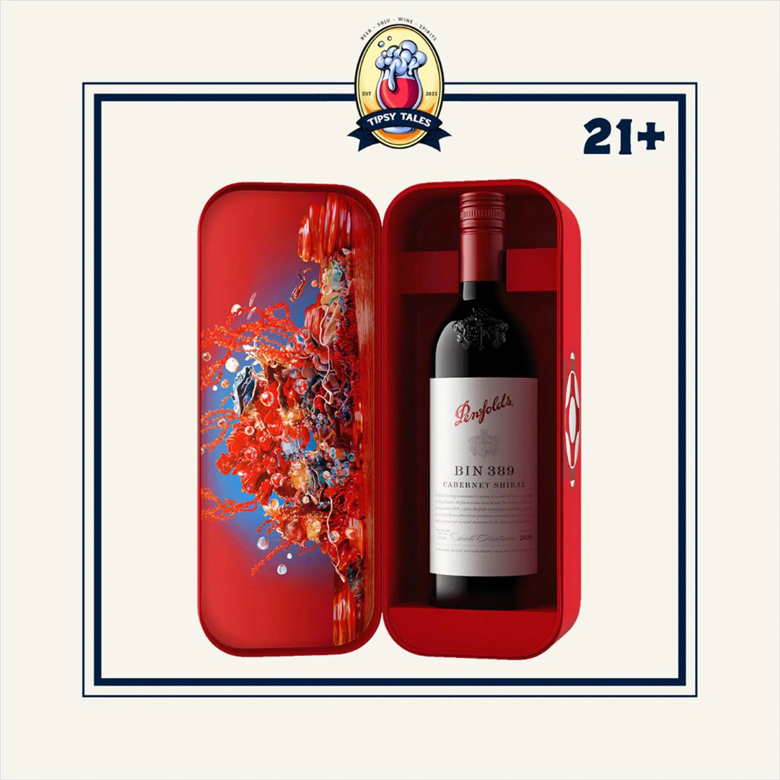 Penfolds Bin 389 Cabernet Shiraz Limited Edition Gift Box 750ml 1