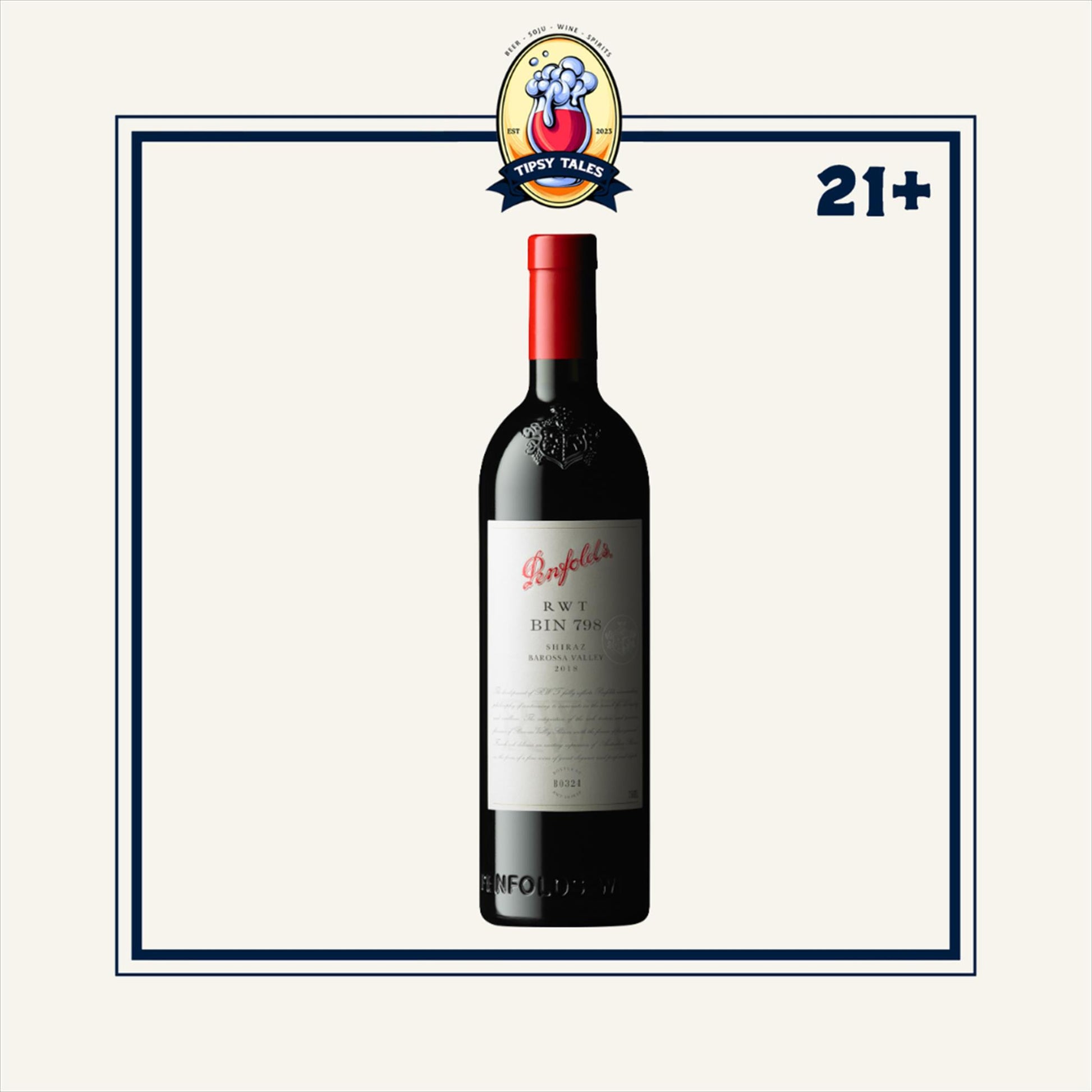 Penfolds RWT Bin 798 Shiraz 750ml 1