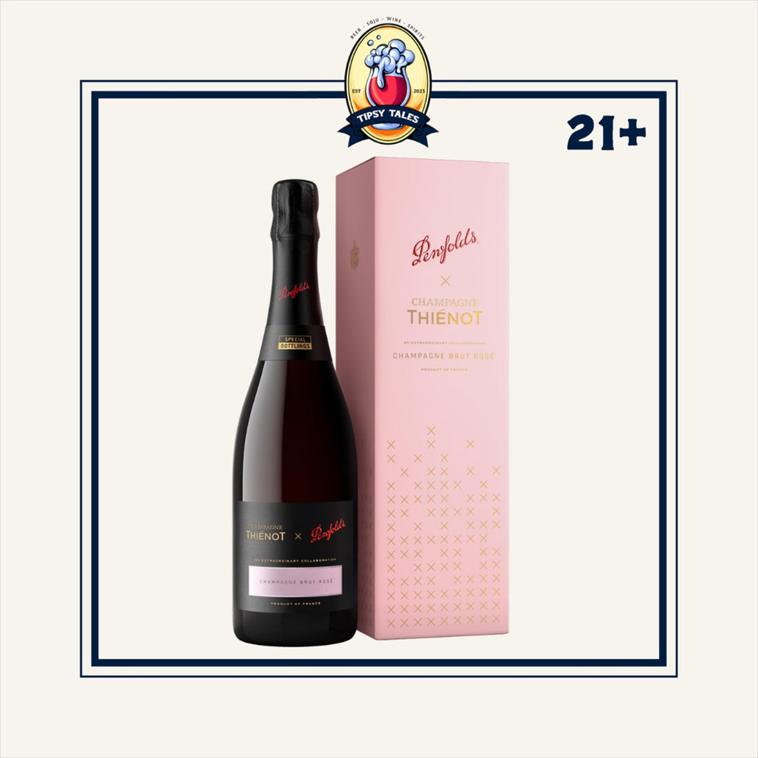 Penfolds x Thienot Champagne Brut Rose 750ml 1