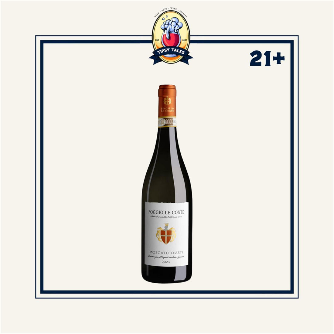 Poggio Le Coste Moscato D`asti 750ml 1