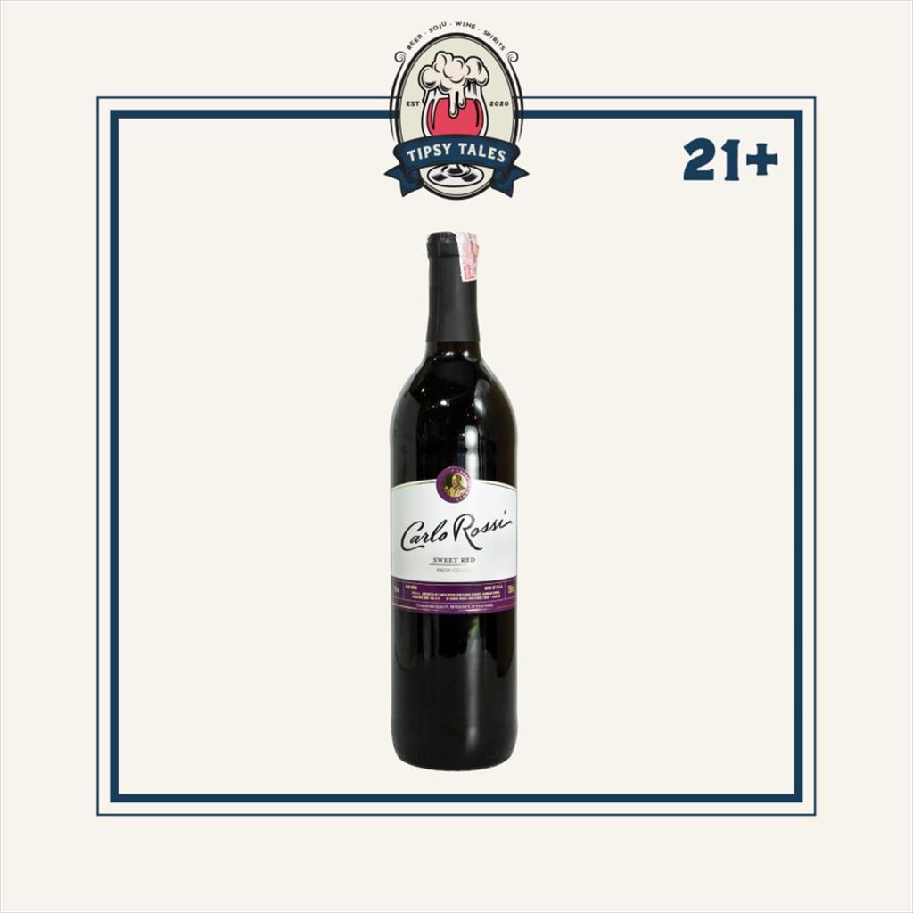 Red Wine Carlo Rossi Sweet Red 750ml 1