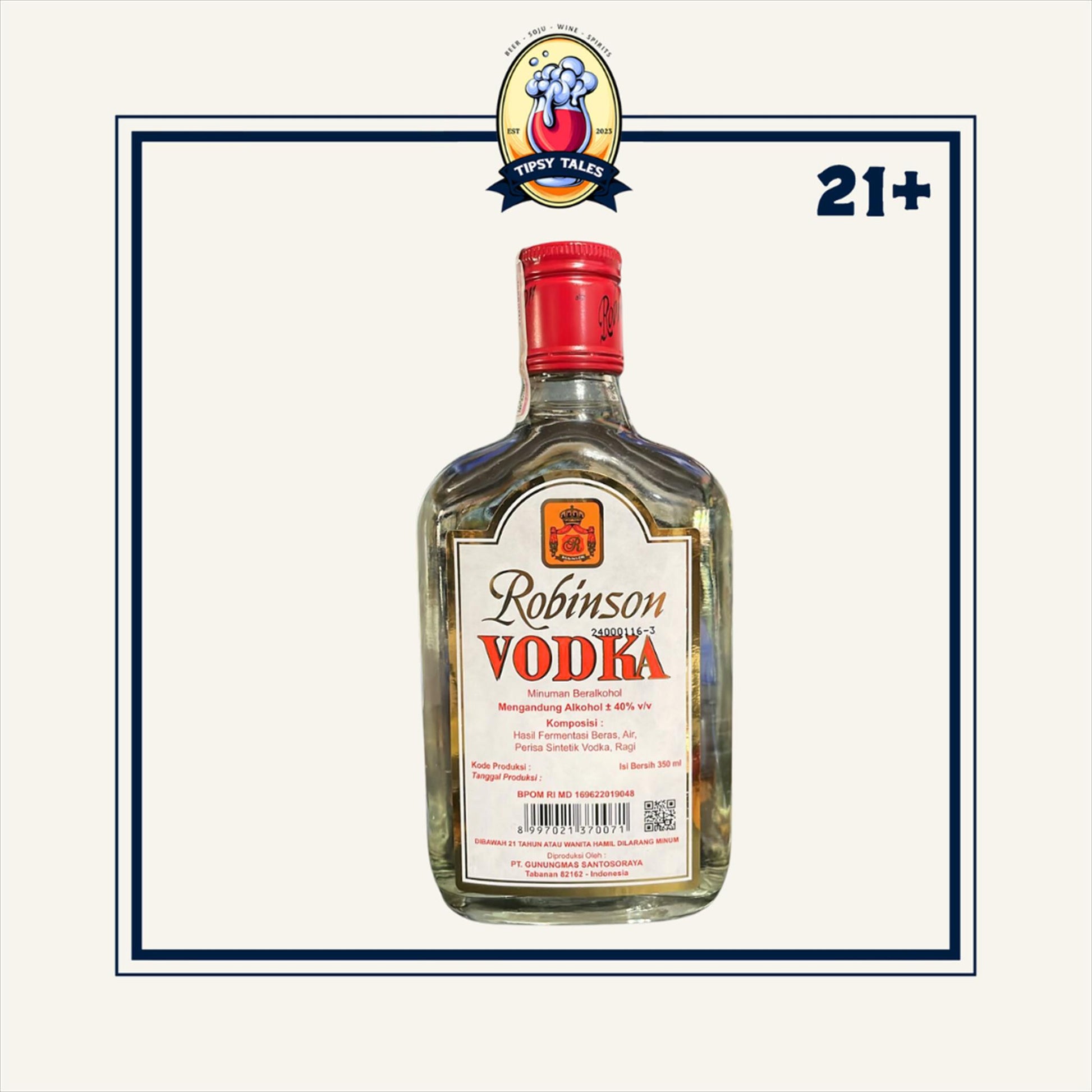 Robinson Vodka 350ml 1