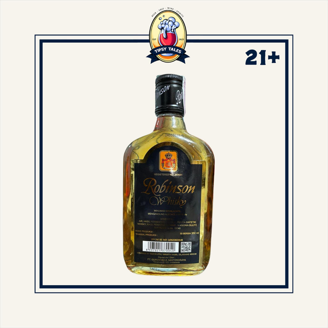 Robinson Whisky 350ml 1