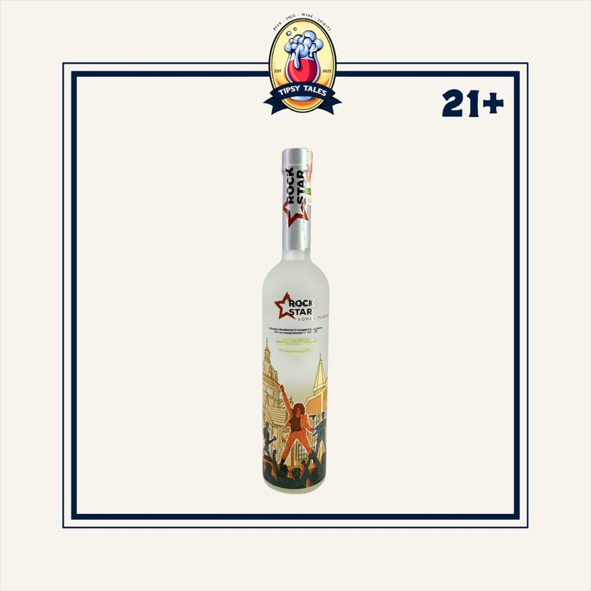 Rock Star Vodka 700ml 1