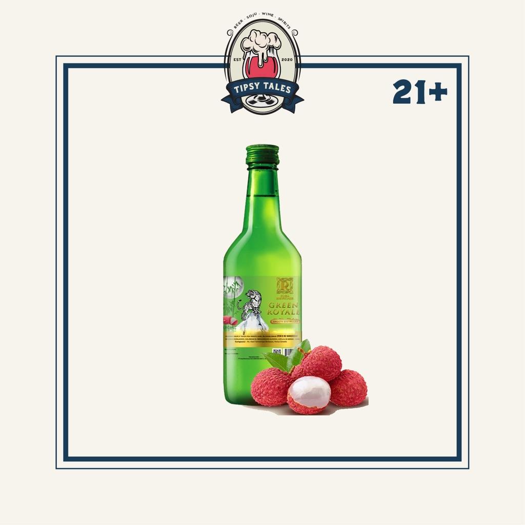 Royal Brewhouse Green Royale Lychee Leci Soju 350ml 1