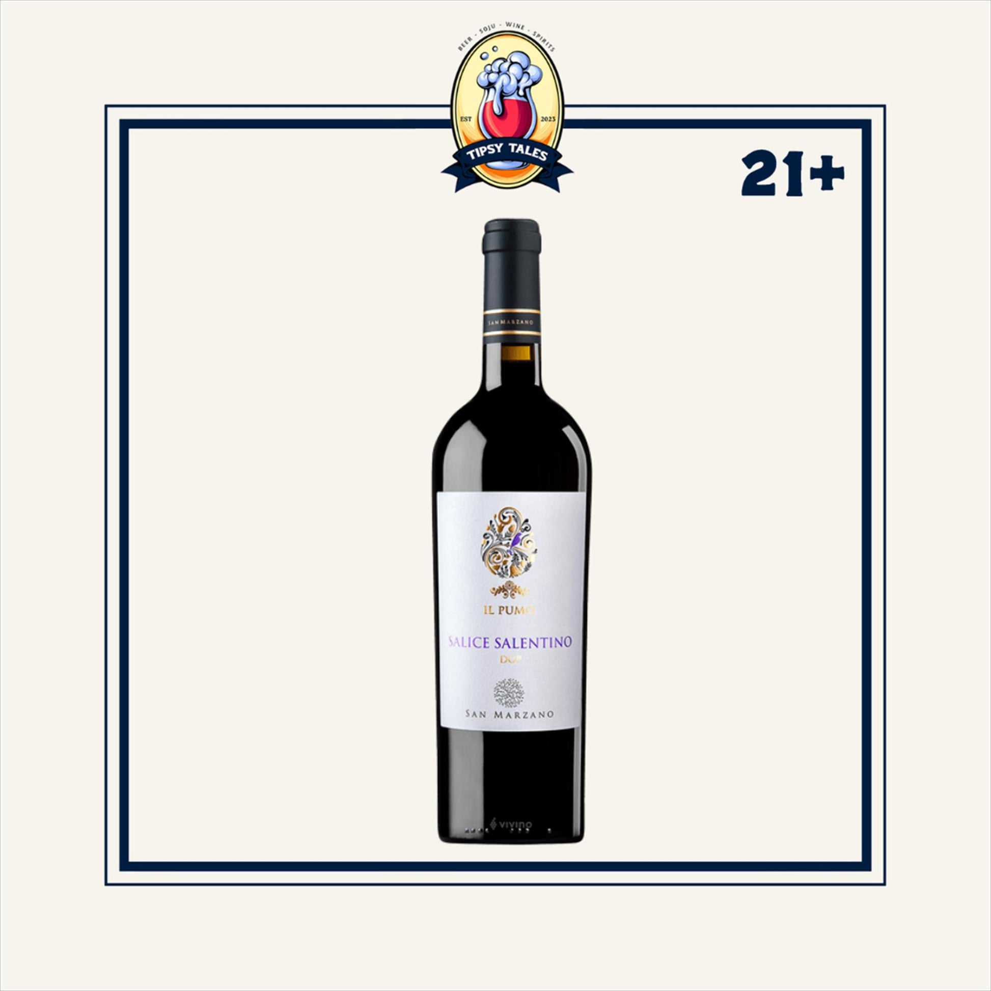 San Marzano Il Pumo Salice Salentino DOP Red Wine 750ml 1