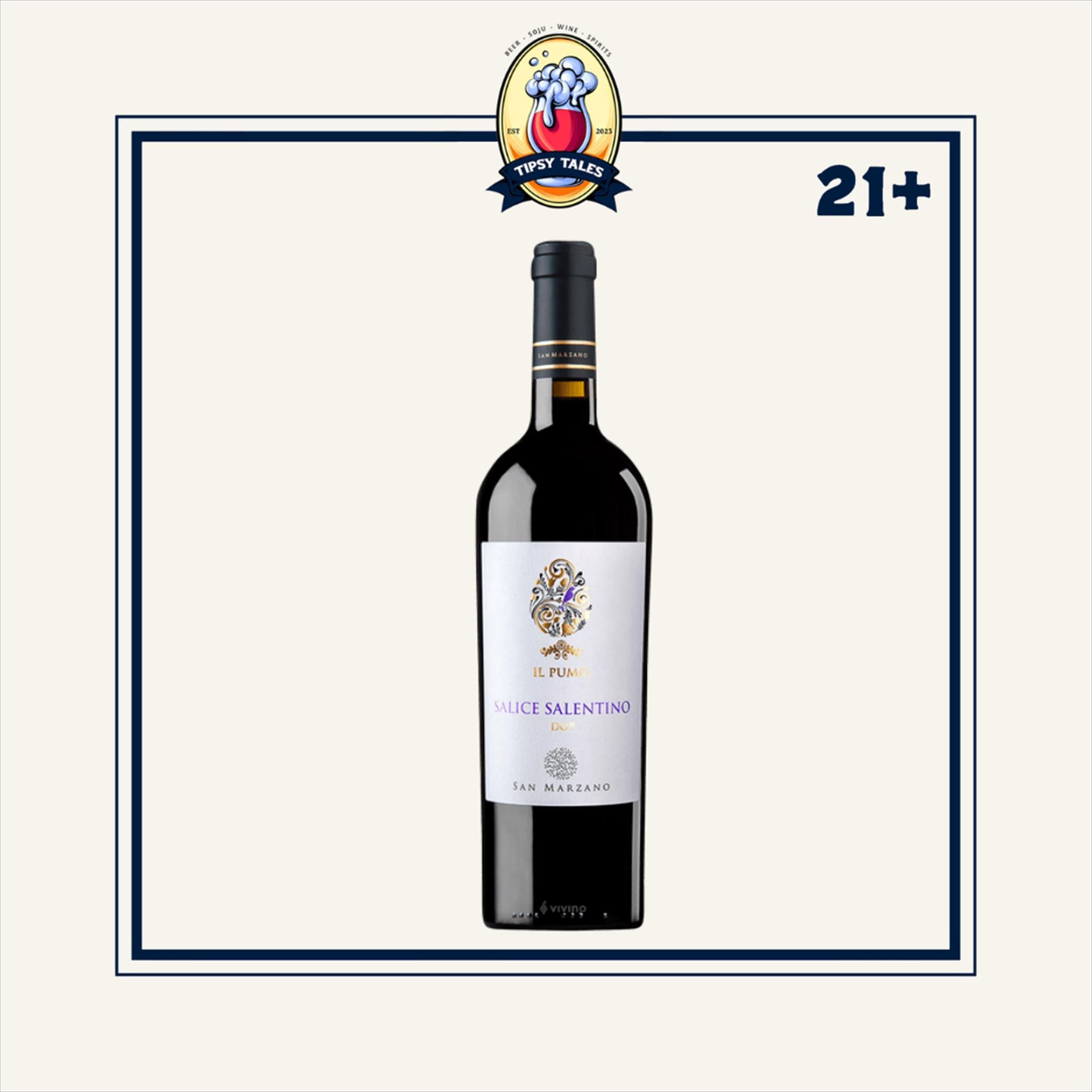 San Marzano Il Pumo Salice Salentino DOP Red Wine 750ml 1