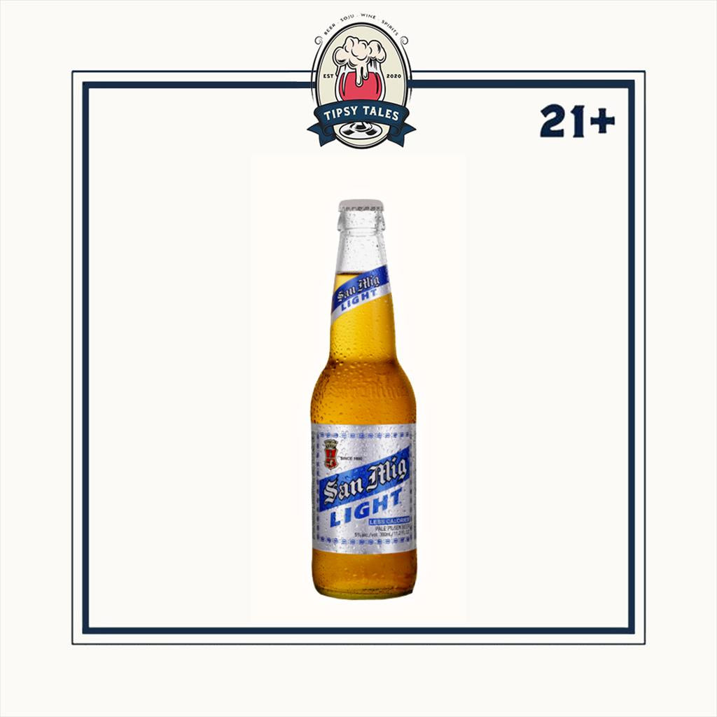 San Mig Light Bottle 330ml 1
