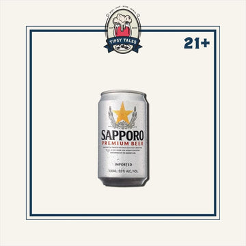 Sapporo Premium Beer Bir Jepang Import Kaleng 330ml 1
