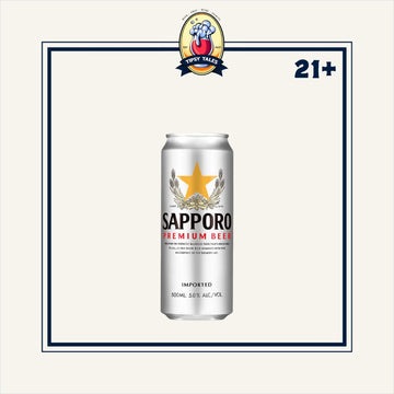 Sapporo Premium Beer Can 500ml 1