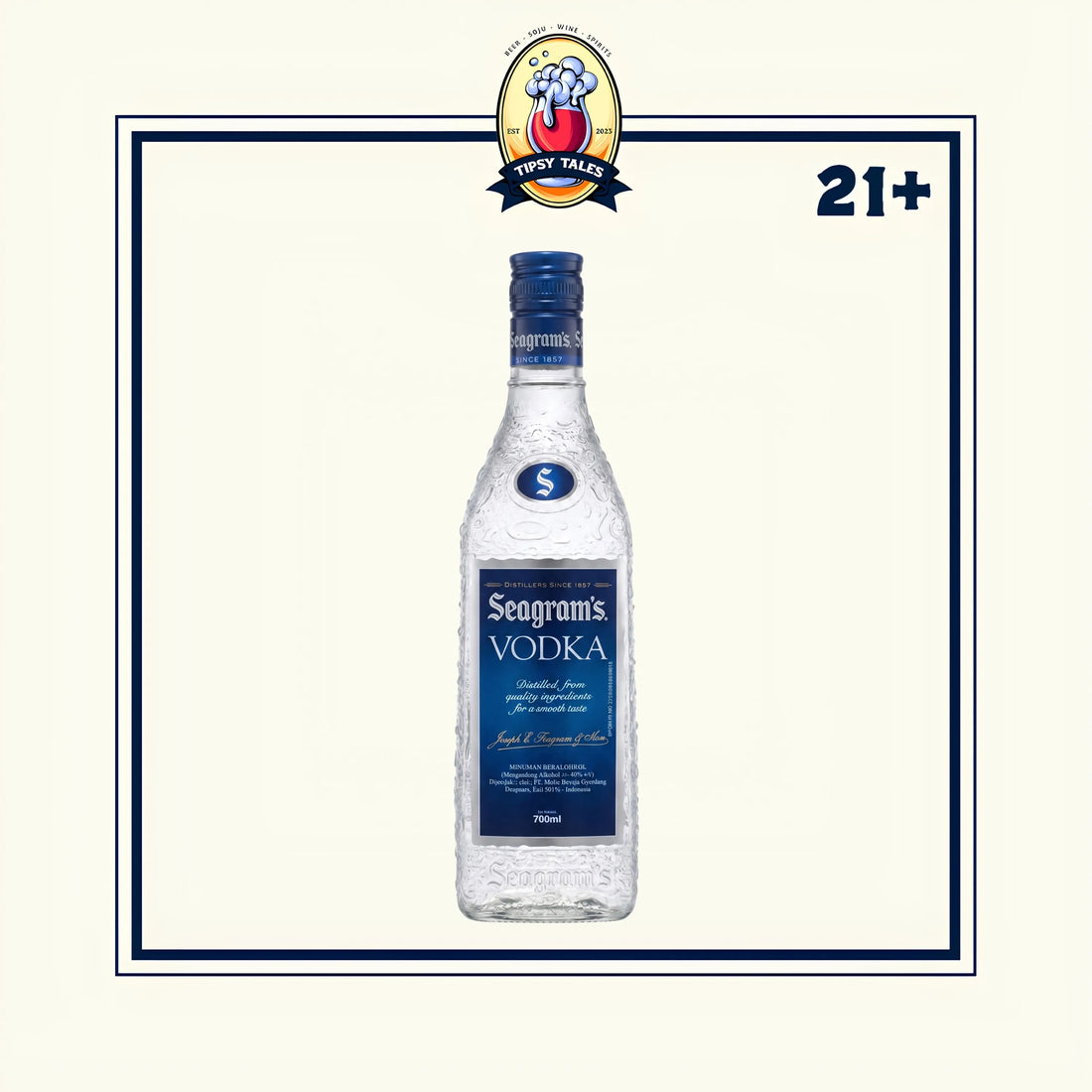 Seagram`s Vodka Extra Smooth 750 ml 1
