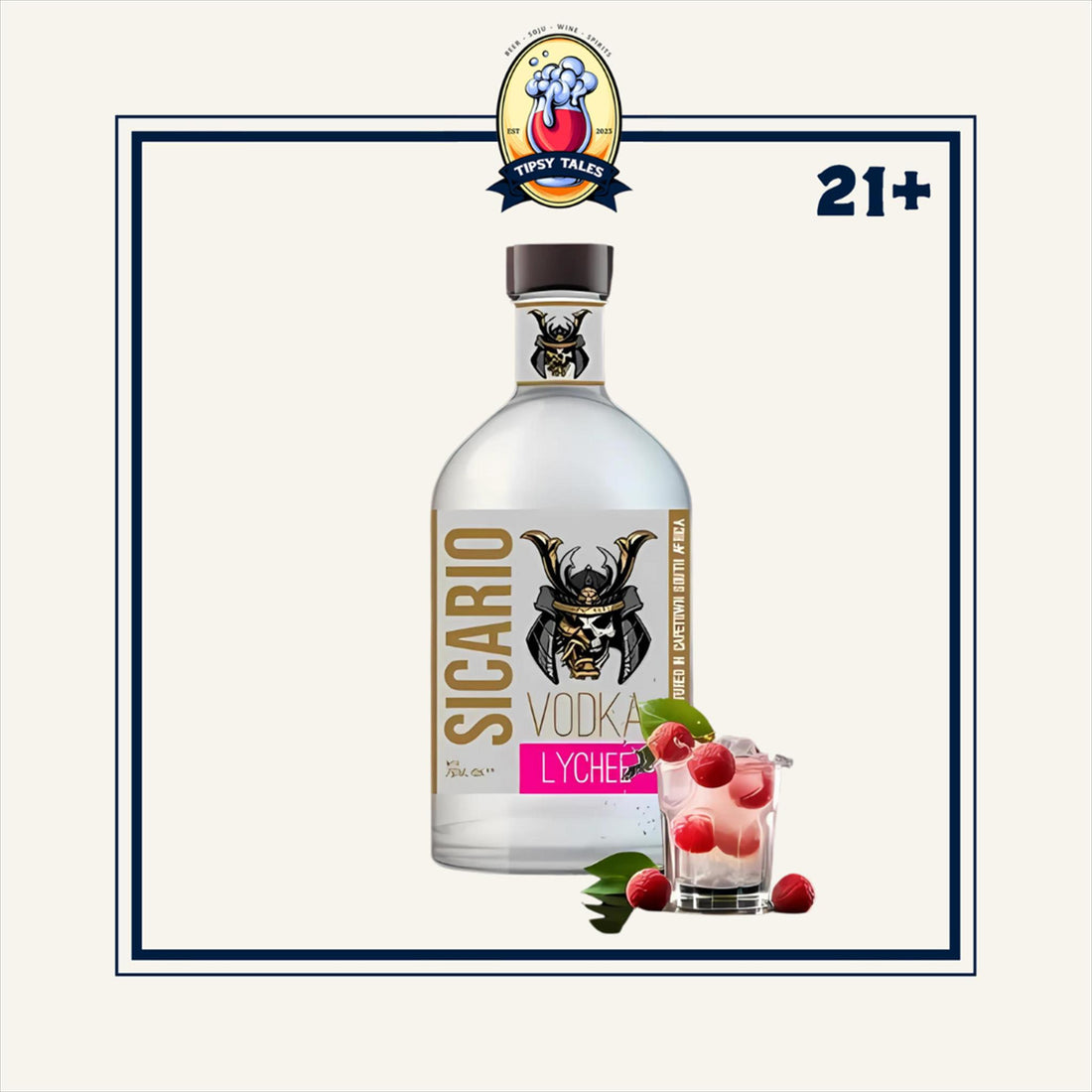 Sicario Vodka Lychee 750ml 1