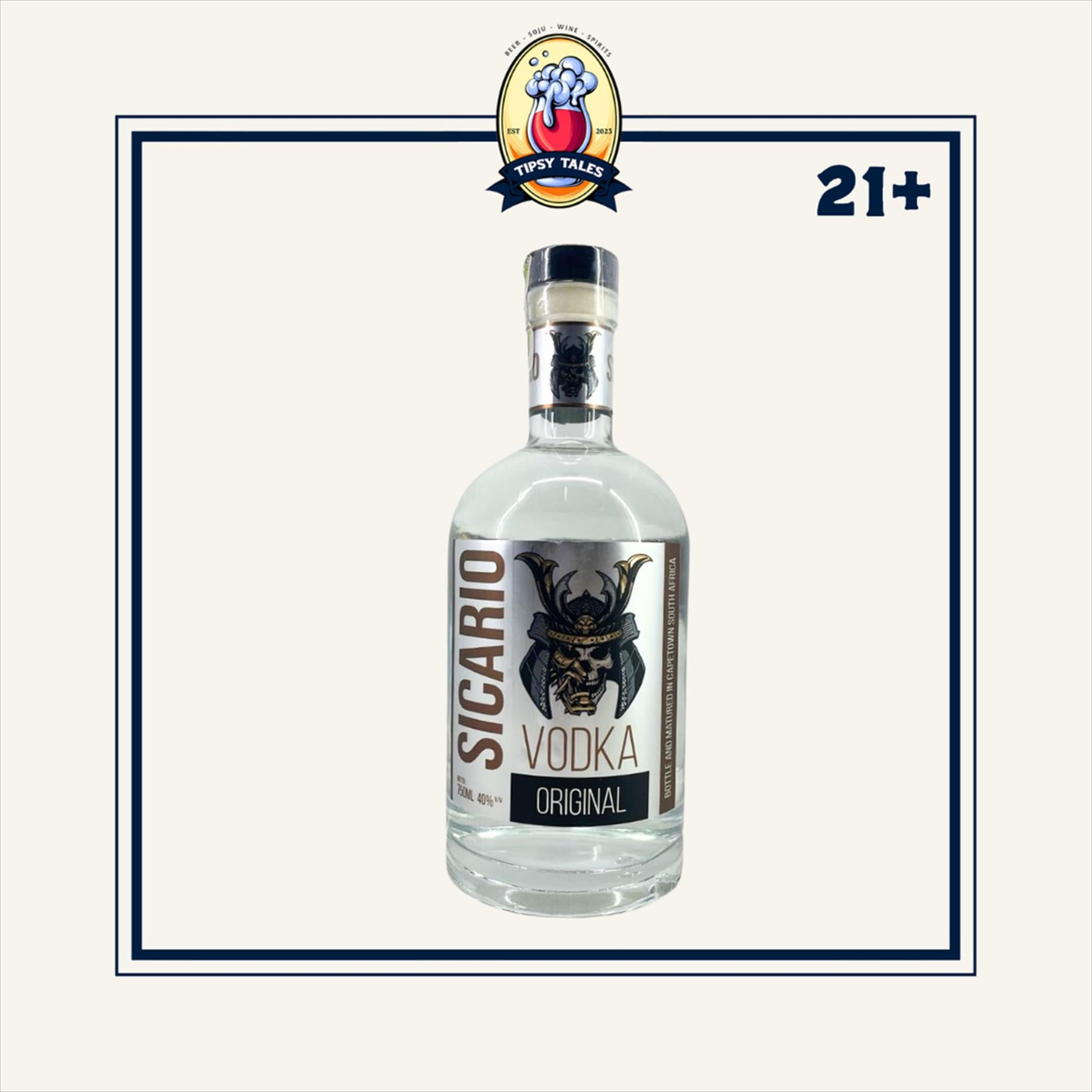 Sicario Vodka Original 750ml 1