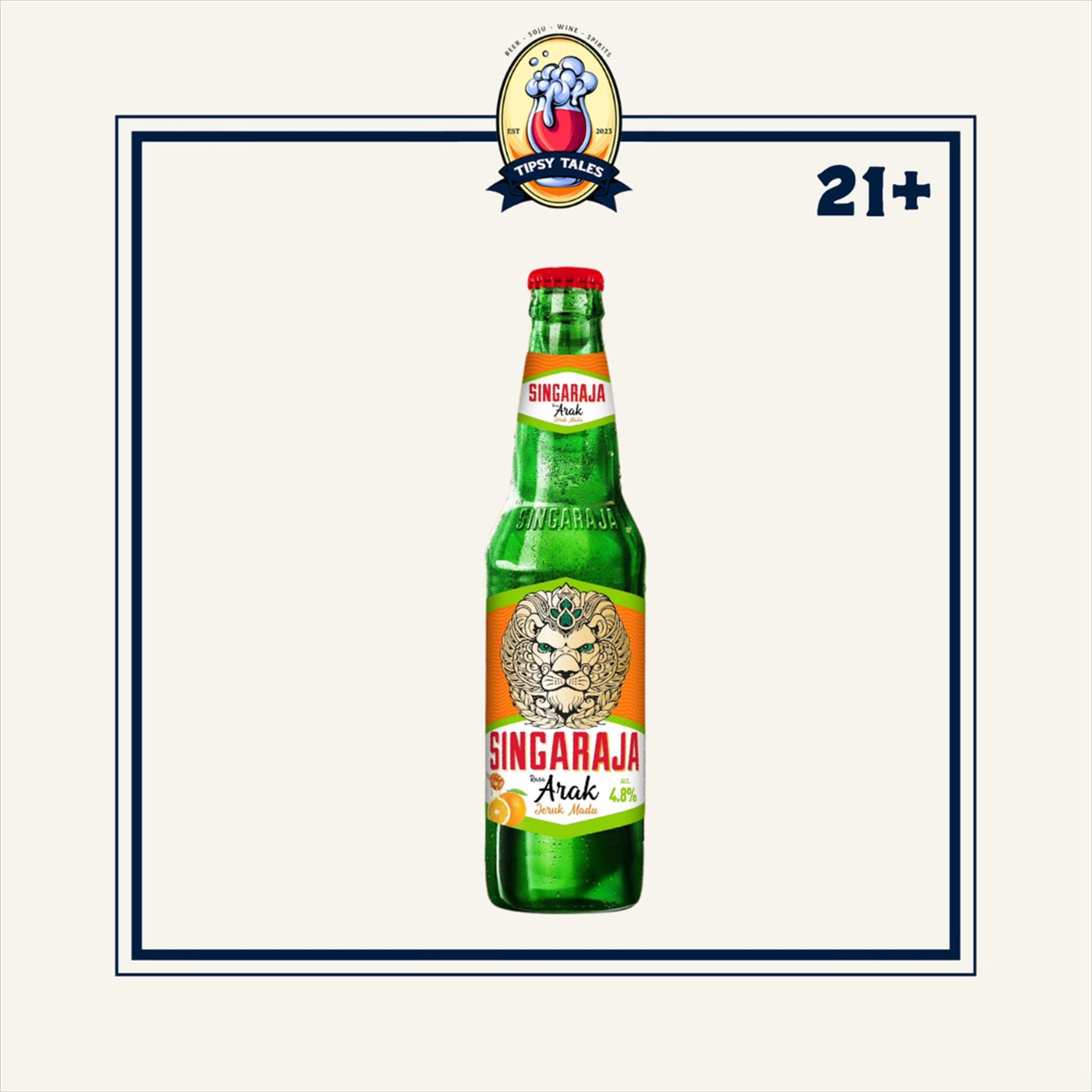 Singaraja Arak Jeruk Madu 330ml 1
