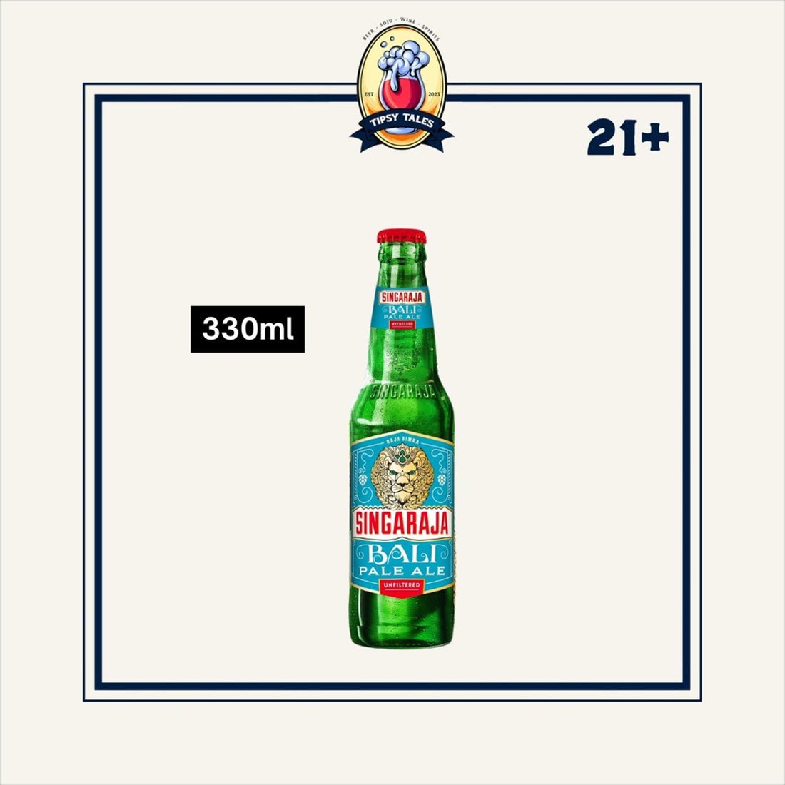 Singaraja Bali Pale Ale Unfiltered Pint 250ml 1