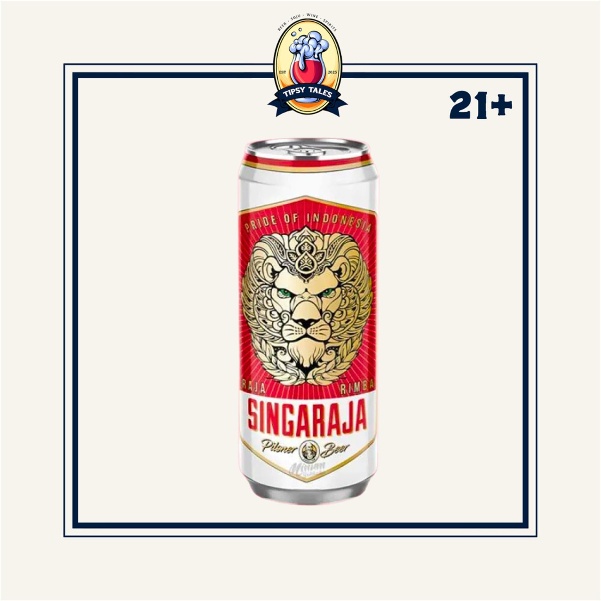 Singaraja Pilsener Can 500 ml 1