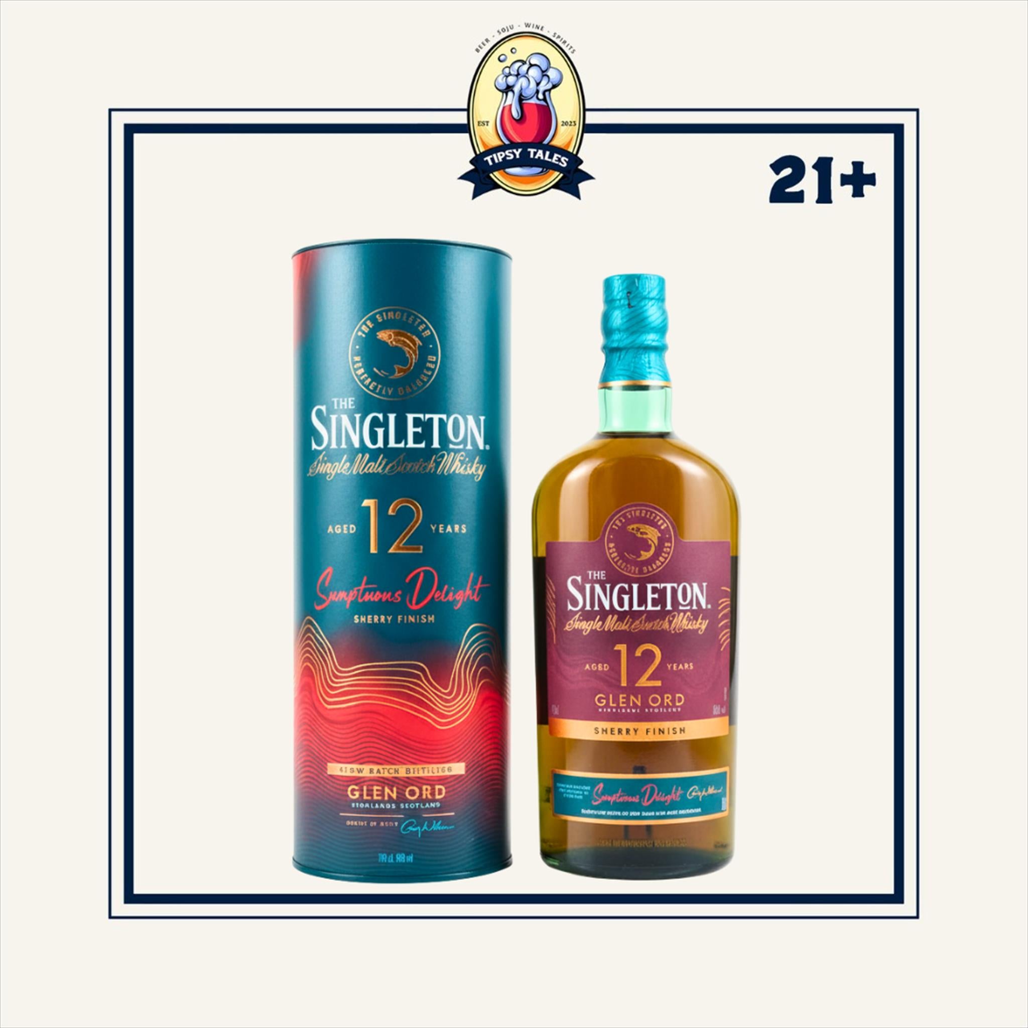 Singleton 12 Years Old GlenOrd Sherry Finish Whisky 700ml 1