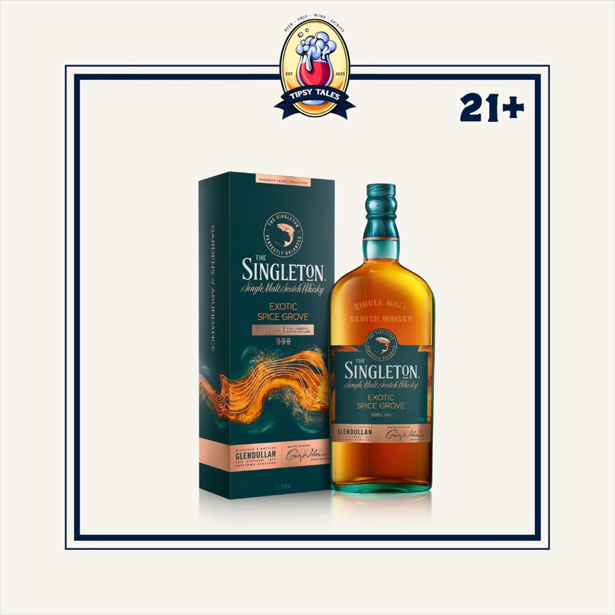 Singleton Glendulan Triple Oak Exotic Spice Grove 1000ml 1