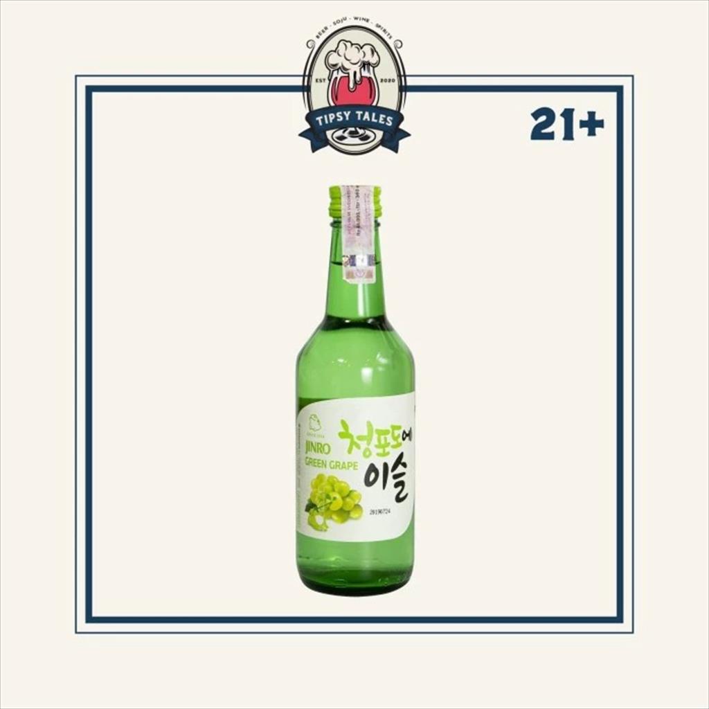 Soju Chamisul Jinro Green Grape 360ml 1
