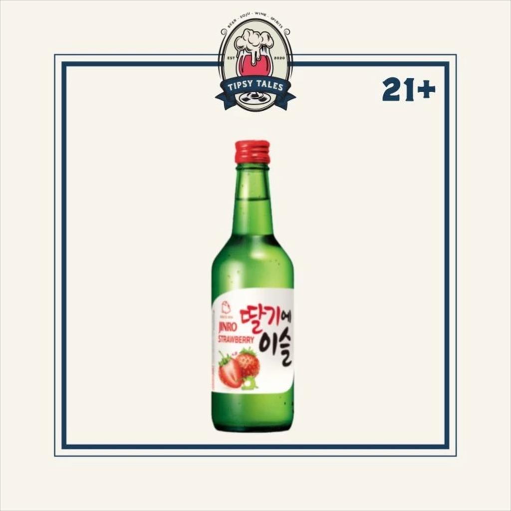 Soju Chamisul Jinro Strawberry 360ml 1