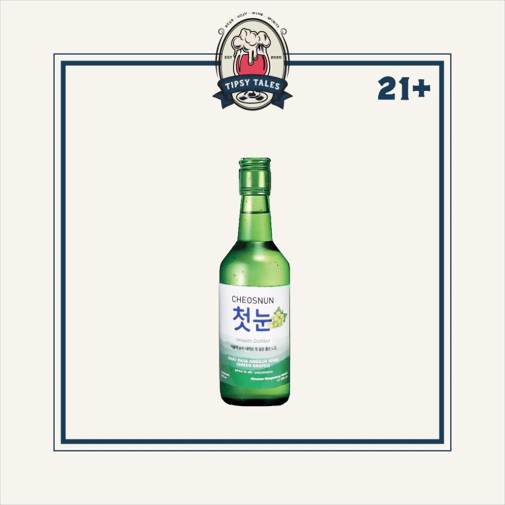 Soju Cheosnun Green Grape 360ml 1