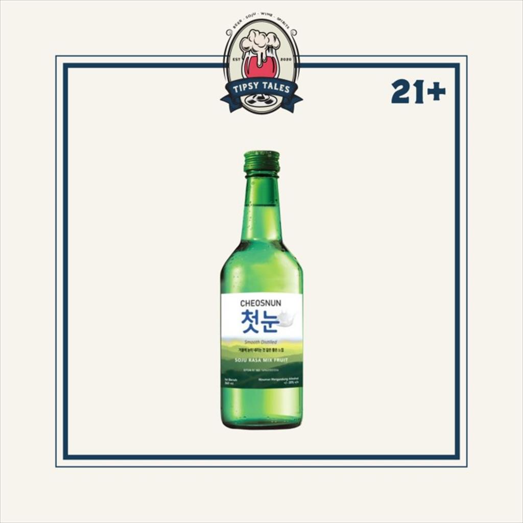 Soju Cheosnun Mix Fruit 360ml 1