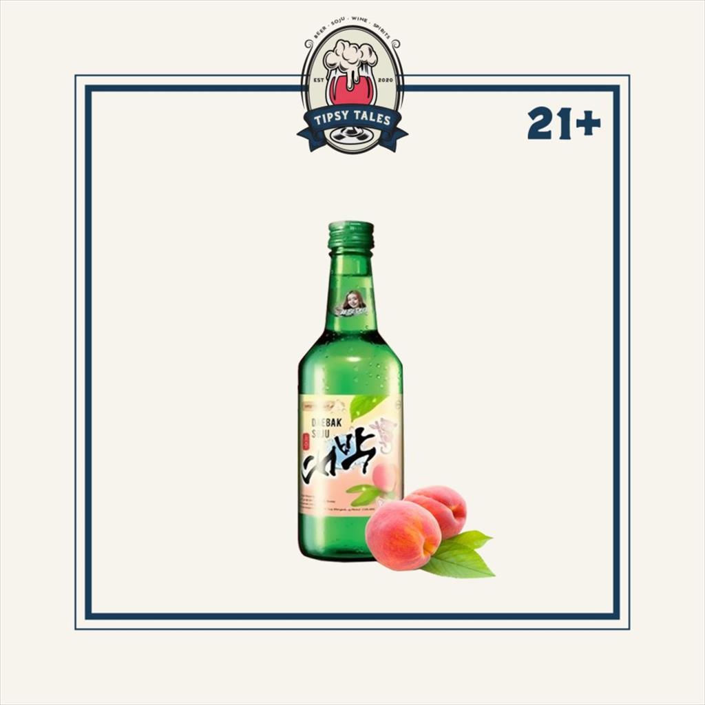 Soju Daebak Peach 360ml 1