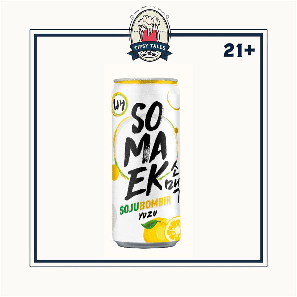 Somaek Soju Beer Yuzu 320ml 1