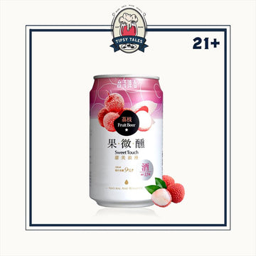 Sweet Touch Lychee Flavour Beer 330ml 1
