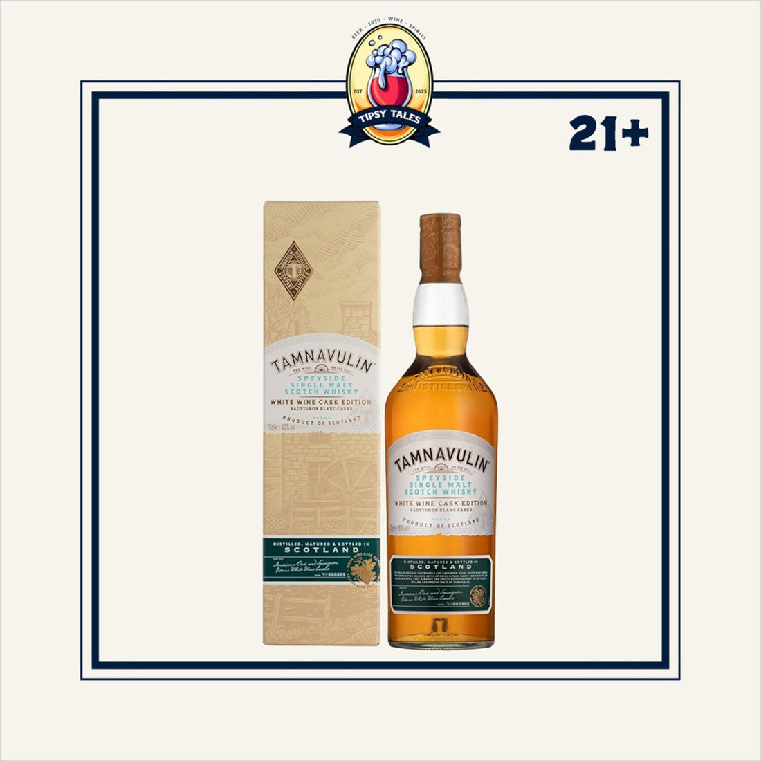 Tamnavulin White Wine Sauvignon Blanc Casks Whisky 700ml 1